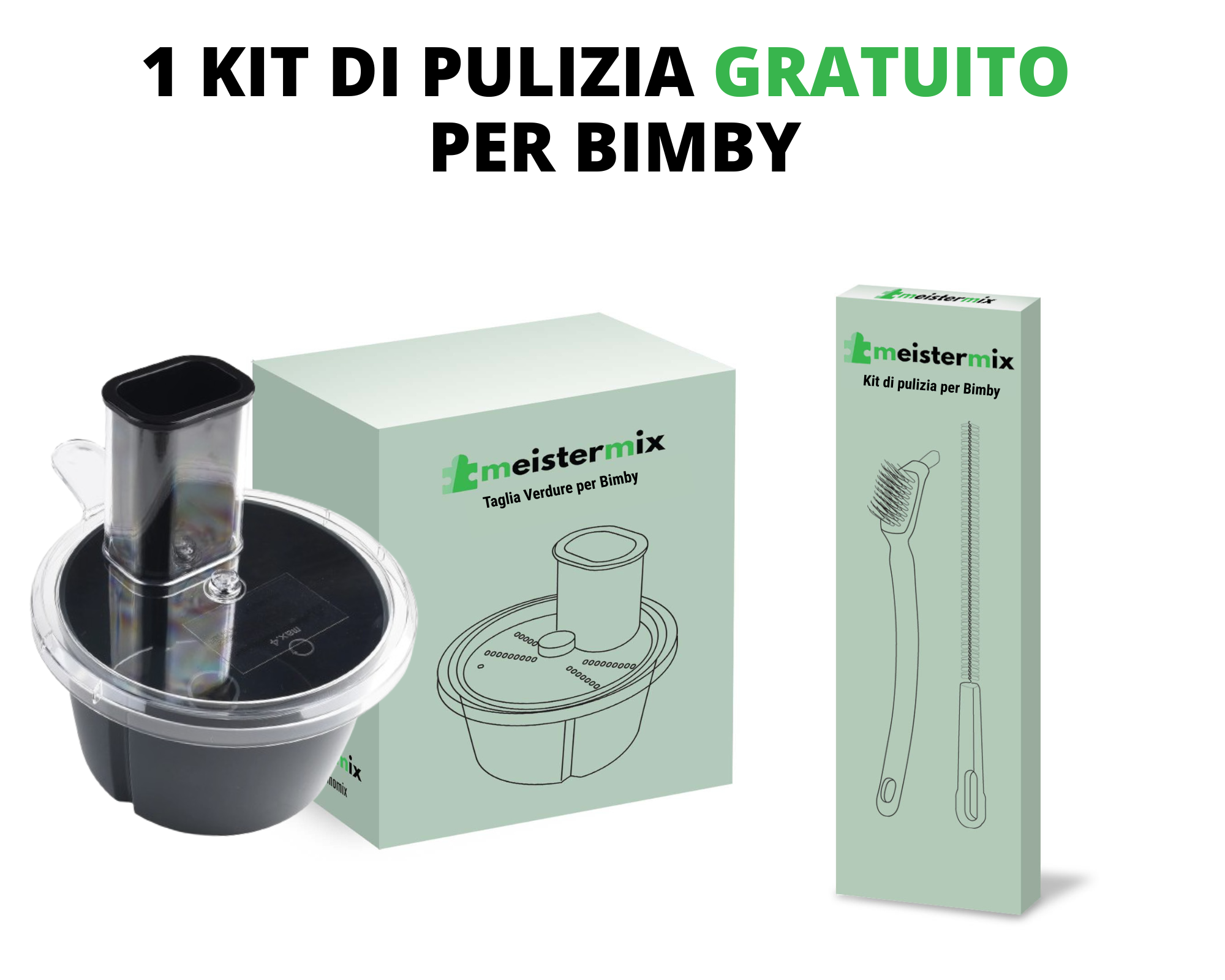 Coupix - Taglia Verdure per Bimby (+ 1 ACCESSORIO GRATIS)