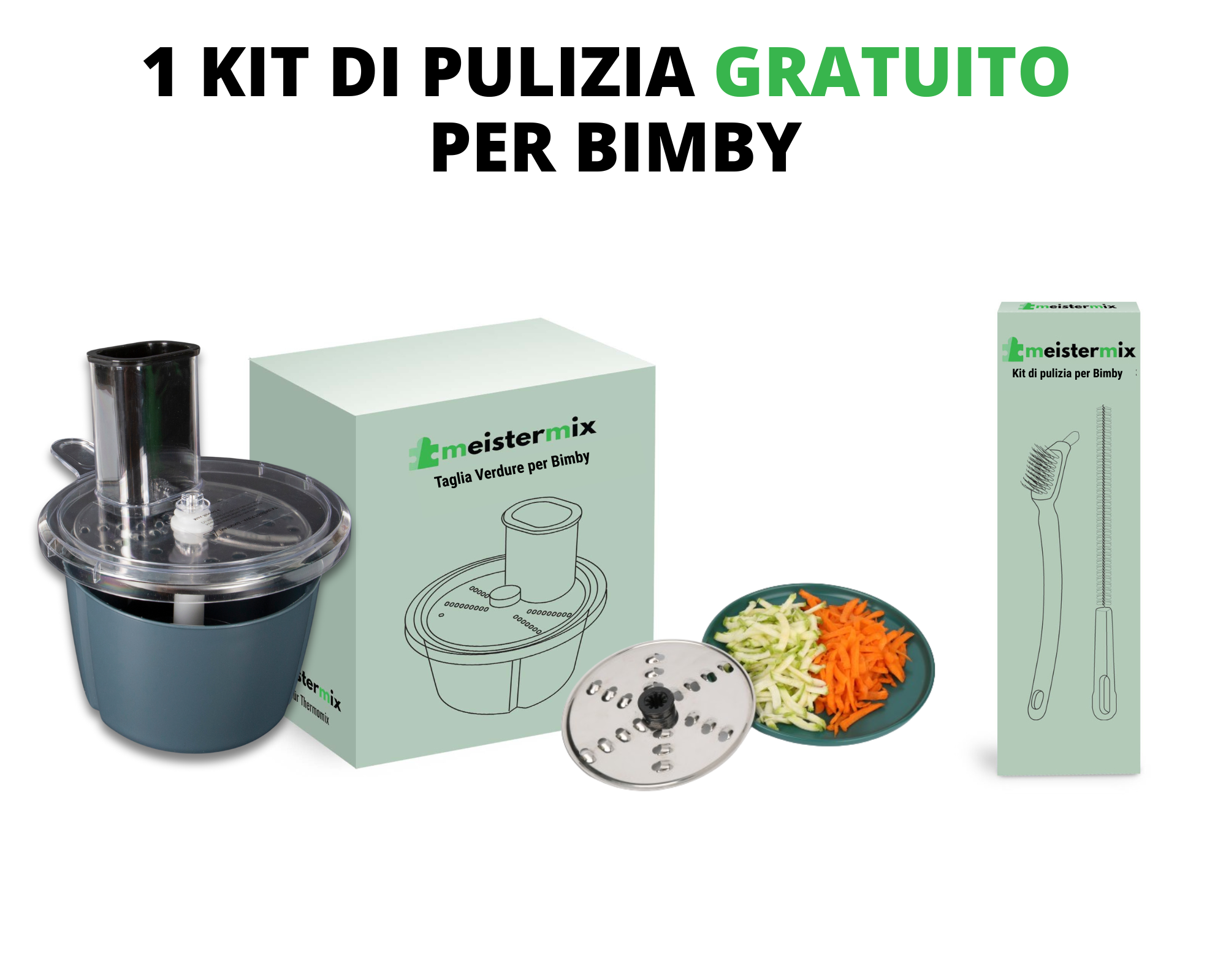 Coupix - Taglia Verdure per Bimby (+ 1 ACCESSORIO GRATIS)