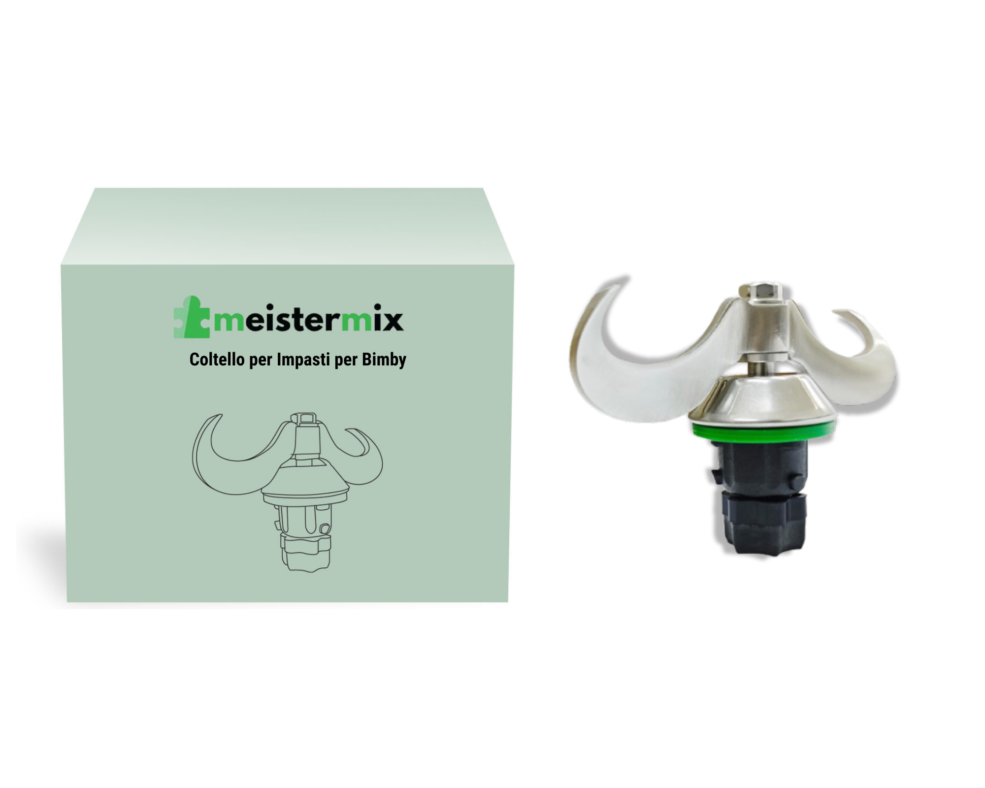Patix - Coltello per Impasti per Bimby (+ 1 ACCESSORIO GRATIS)