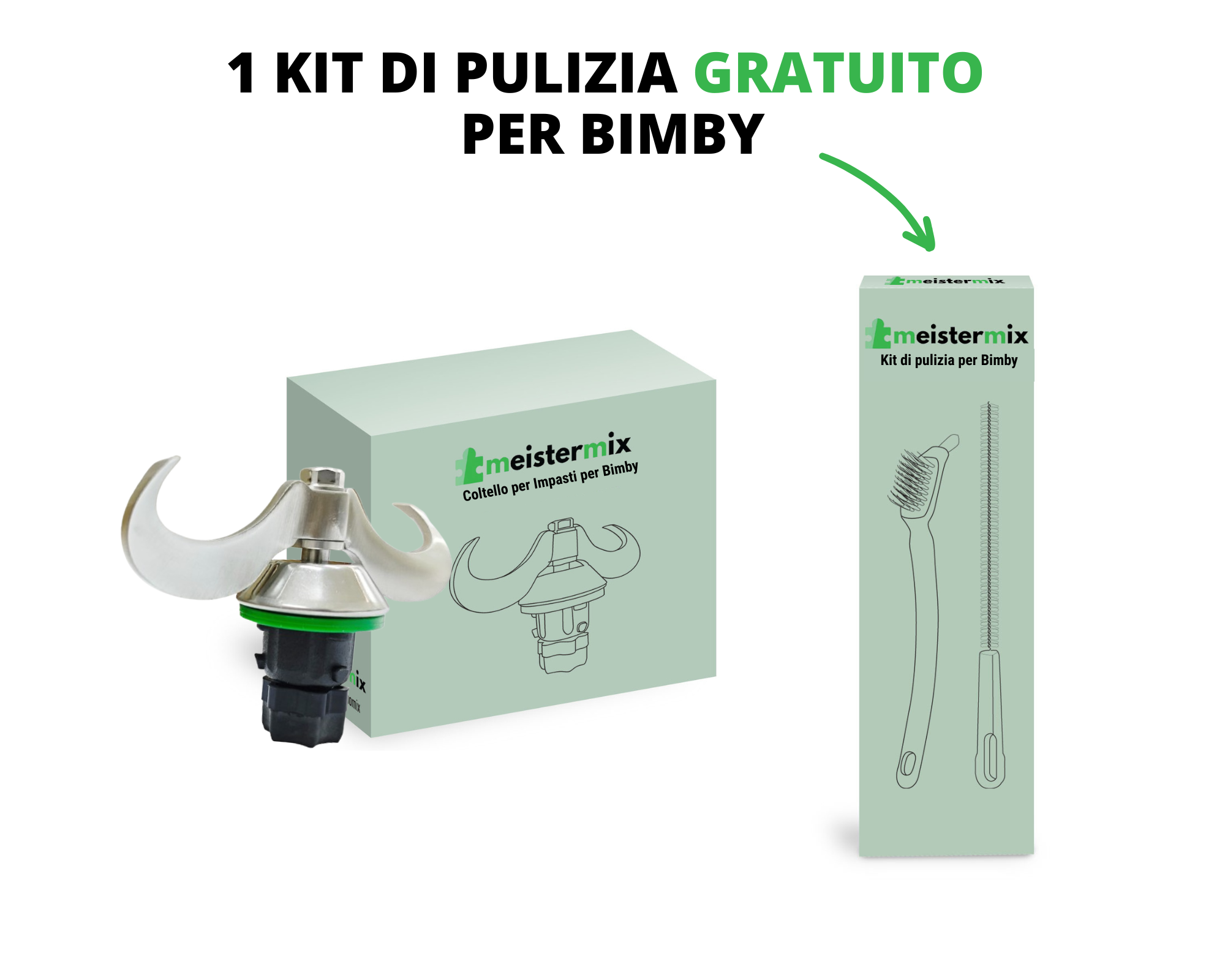 Patix - Coltello per Impasti per Bimby (+ 1 ACCESSORIO GRATIS)